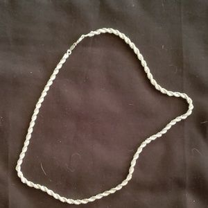 Silver necklace